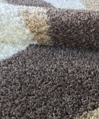 Високоворсный килим Shaggy 9105 white